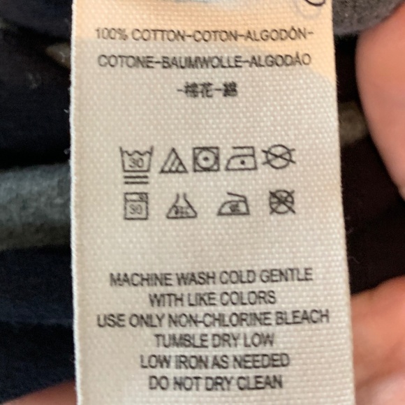 Free People Black and Gray Striped Mini Dress - Picture 6 of 6